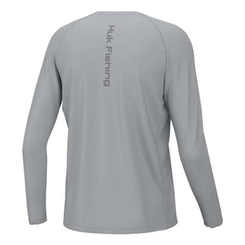HUK Youth Pursuit Solid Long Sleeve Tee Shirt H7120091- CHOOSE YOUR COLOR  AND SIZE!