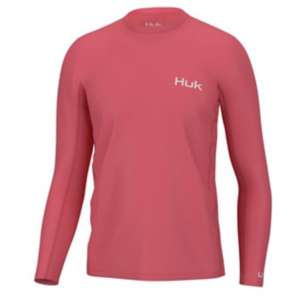 Women's Huk Icon X Long Sleeve Hooded T-Shirt