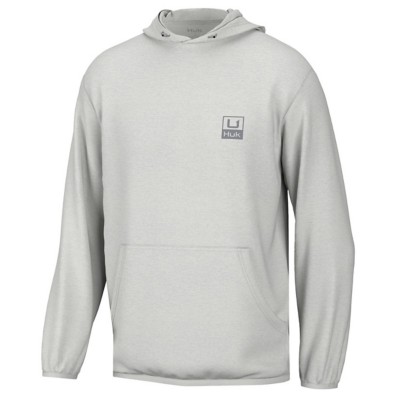 Men s Huk Huk d Up Performance Hoodie 1 4 Zip Pullover check