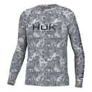 Boys' Huk Pusuit Fin Flats Long Sleeve T-Shirt