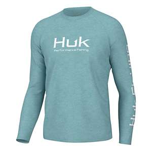  HUK Women's Standard Icon X Camo Long Sleeve Performance Fishing  Shirt, Bimini, X-Small : Clothing, Shoes & Jewelry