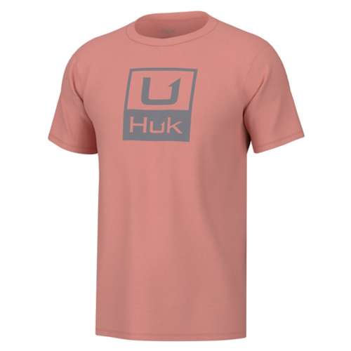 Men's Huk Stacked Logo T-Shirt