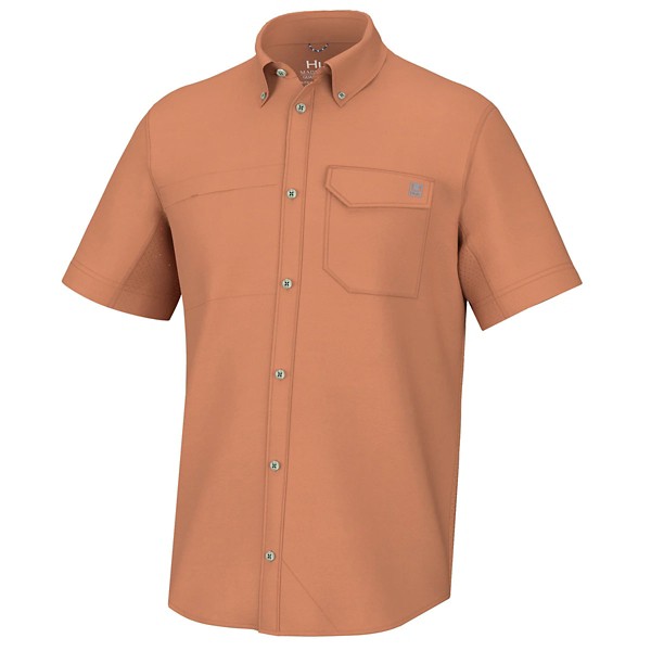 HUK Men's  Tide Point Button Up Shirt