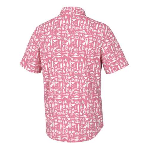Men's Huk Batiki Kona Button Up Shirt