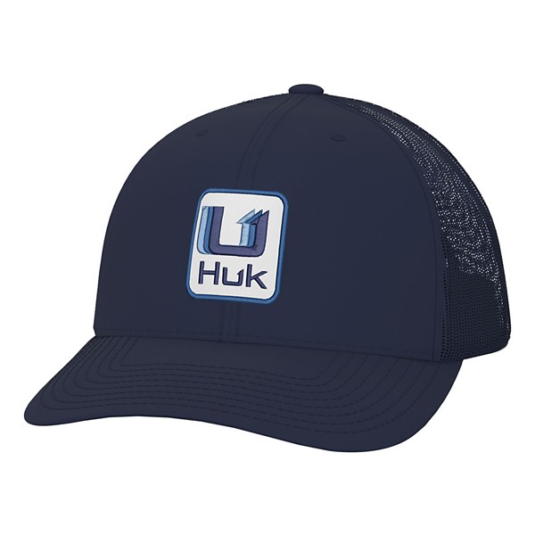 HUK Men's  Unstructured Performance Adjustable Hat Naval Academy