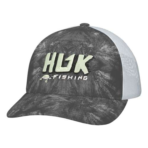 Men's Huk Aqua Dye Trucker Adjustable Hat