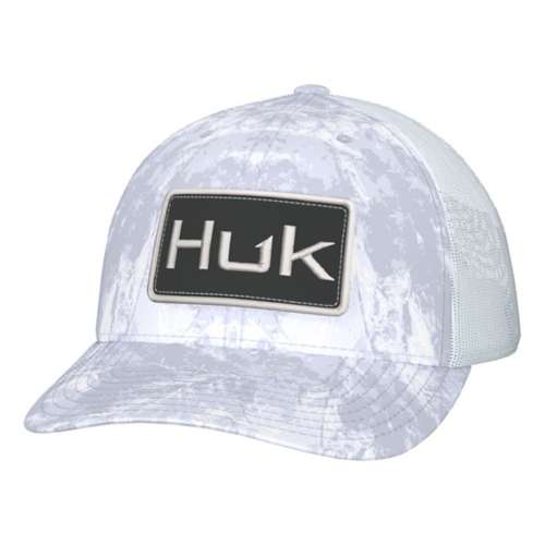 Men's Huk Mossy Oak Stormwater Trucker Adjustable Hat
