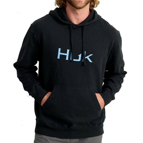 HUK Men's  Huk'd Up Logo Fishing Hoodie