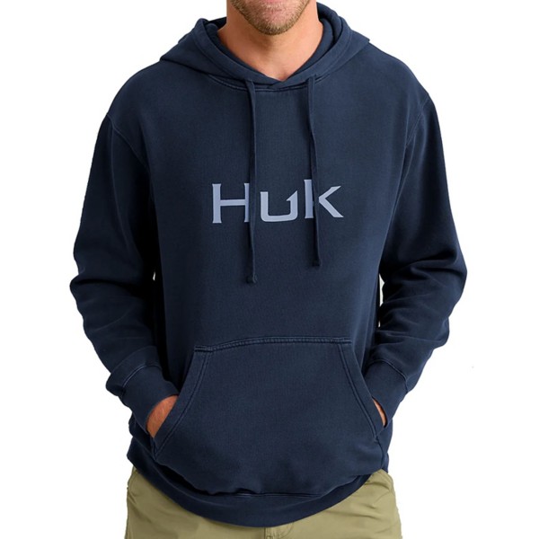 HUK Men's  Huk'd Up Logo Fishing Hoodie