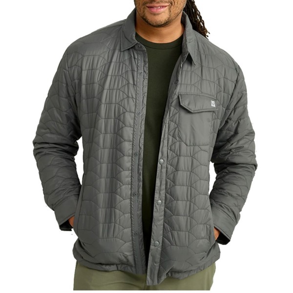 HUK Men's  Scale Shacket Jacket