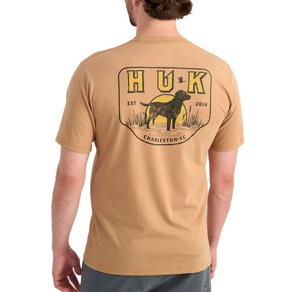 Men's Huk Lab Patch Pocket T-Shirt - Huk