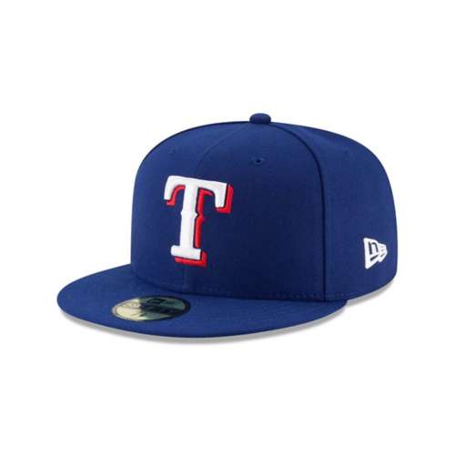 Men's New Era Texas Rangers Light Blue/Royal On-Field Authentic