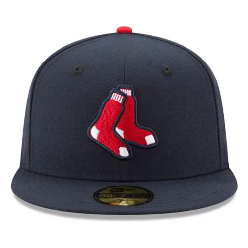 New Era Boston Red Sox On Field Fitted FLAT Hat