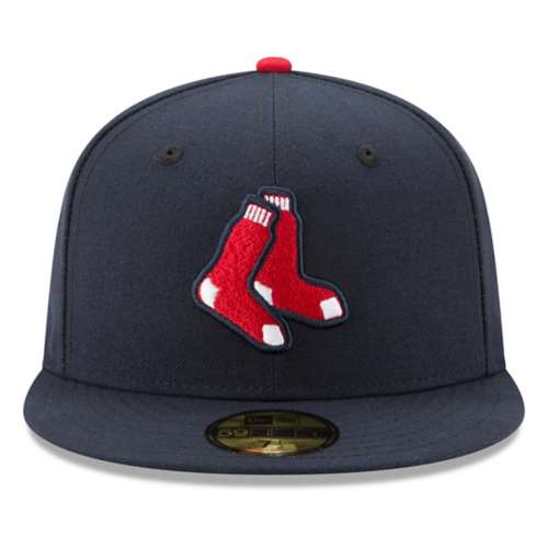 New Era Boston Red Sox On Field Fitted FLAT Hat