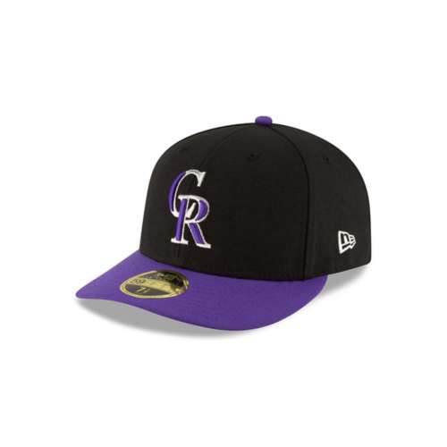 New Era, Accessories, New Era 59fifty Fitted Hat Colorado Rockies Purple  Black