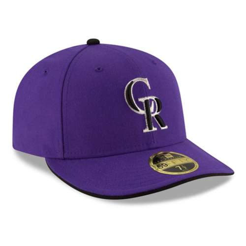 New Era Colorado Rockies Authentic Collection Low Profile Team 59Fifty Fitted Hat