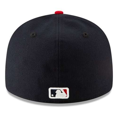 New Era Navy Memphis Redbirds Authentic Collection Road 59FIFTY Fitted Hat