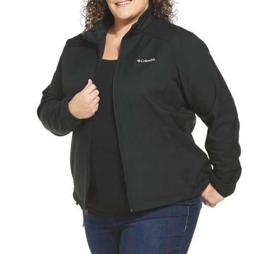 Women's plus size outlet columbia softshell jacket