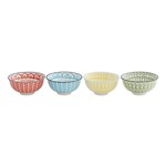 Creative Co-Op 2 1/4" Hand-Stamped Stoneware Bowl (Styles May Vary) - Thumbnail 1 of 3
