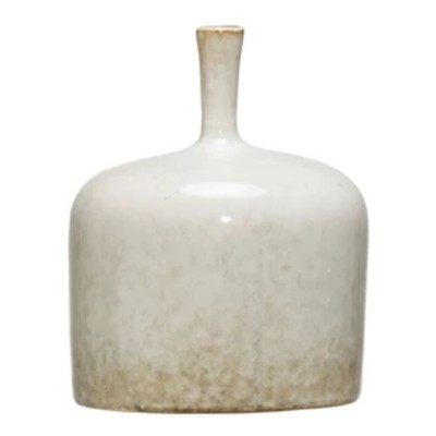 Creative Co-Op Stoneware Vases with Glaze