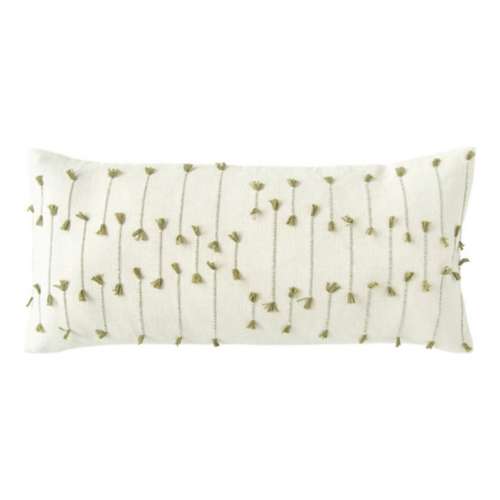 Creative Co-Op Handwoven Cotton Blend Lumbar Pillow