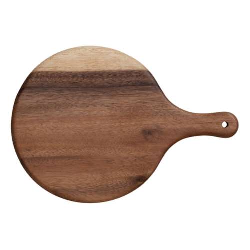 Creative Co-Op Suar Wood Cheese/Cutting Board with Handle