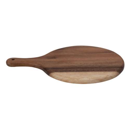 Creative Co-Op Suar Wood Cheese/Cutting Board with Handle