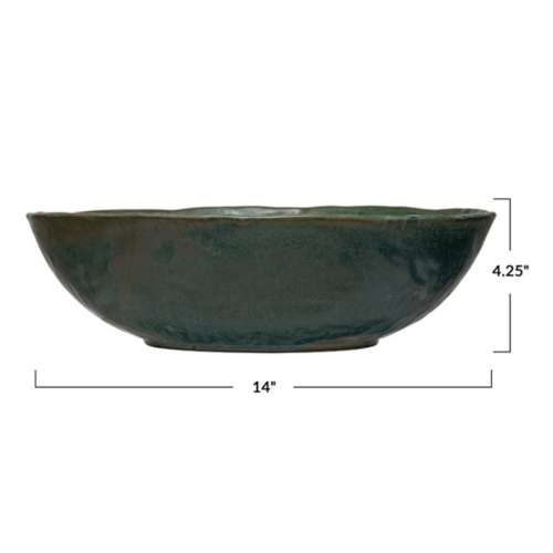 Creative Co-Op Stoneware Serving Bowl