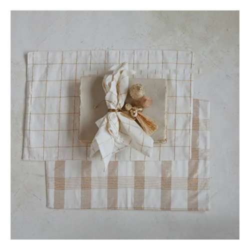 Creative Co-Op ASSORTED Woven Cotton Placemats