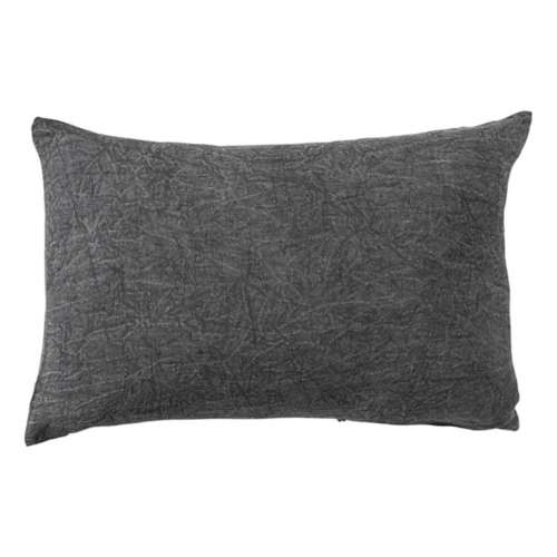 Creative Co-Op  24"L x 16"H Stonewashed Linen Lumbar Pillow