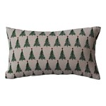 Creative Co-Op Stonewashed Cotton Printed Lumbar Pillow - Thumbnail 1 of 3
