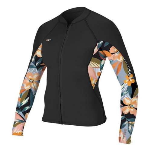 O'Neill Women's Bahia 1.5mm Full Zip Wetsuit Jacket