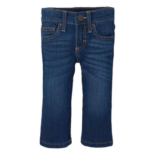 Baby Girls' Wrangler 5 Pocket Slim Fit Skinny cold-shoulder jeans