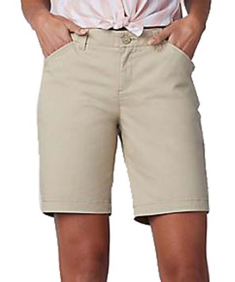 women's lee straight fit shorts