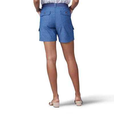 women's lee relaxed fit cargo shorts