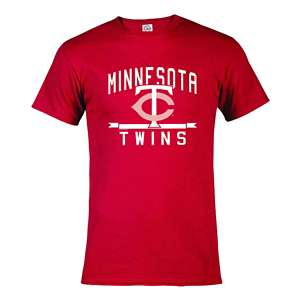 Minnesota Twins Big & Tall Raglan T-Shirt - Oatmeal/Heathered Charcoal
