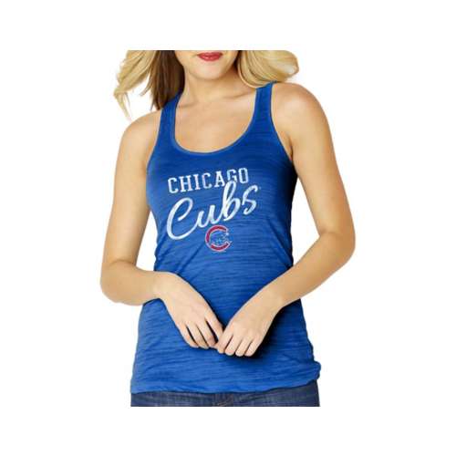 Soft As A Grape Women's Chicago Cubs Racerback Tank Top