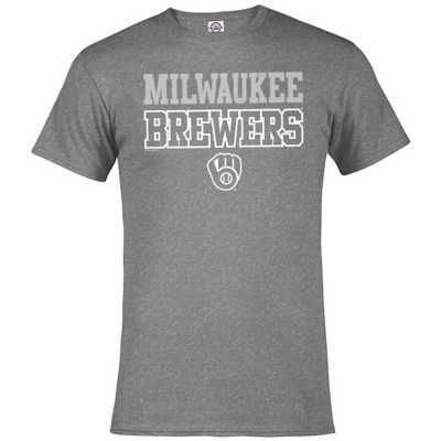 Men's Gold Milwaukee Brewers Fast-Paced T-Shirt