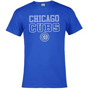 Youth Soft as a Grape Royal Chicago Cubs Cooperstown T-Shirt 