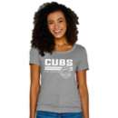Soft As A Grape Women's Chicago Cubs Great Jeresey T-Shirt