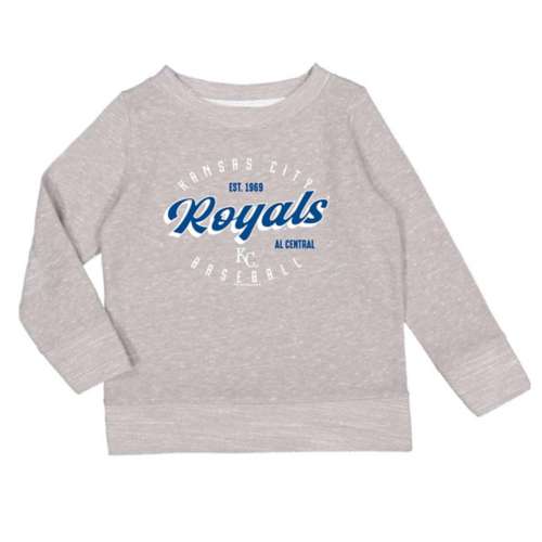 Soft As A Grape Kids' Girls' Kansas City Royals Melange Pops Crew