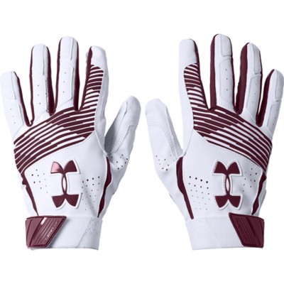 maroon and gold batting gloves