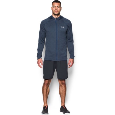 under armour terry fitted full zip hoodie