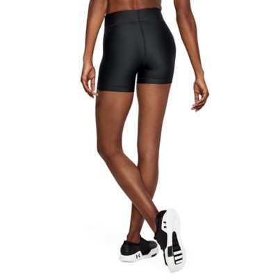 under armour heatgear compression shorts women's
