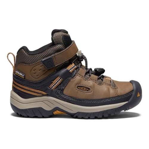 Little Kids' KEEN Targhee Mid Hook N Loop Waterproof Hiking Boots