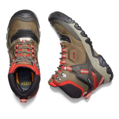 Men's KEEN Ridge Flex Mid Waterproof Hiking Boots