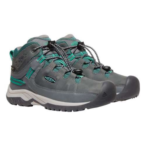 Big Girls' KEEN Targhee Mid Waterproof Hiking Boots