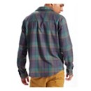 Men's PEARL iZUMi Roe Flannel Long Sleeve Cycling Button Up Shirt