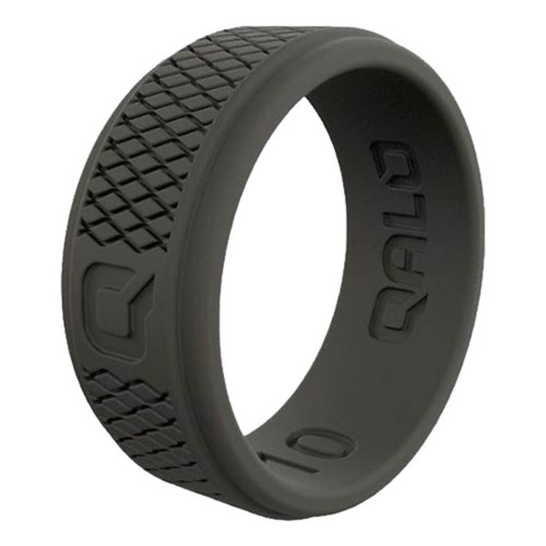 Men's Qalo Crosshatch Silicone Ring - Primary Image