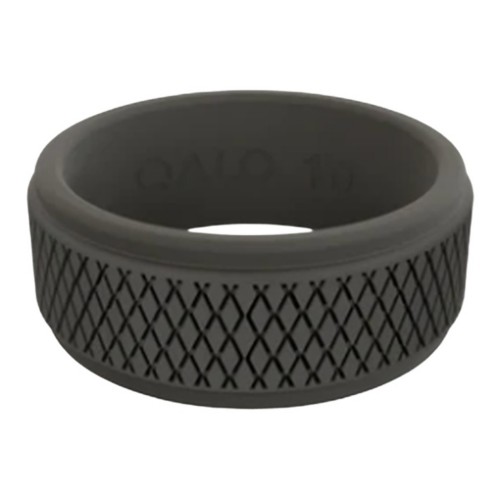 Men's Qalo Crosshatch Silicone Ring - Primary Image